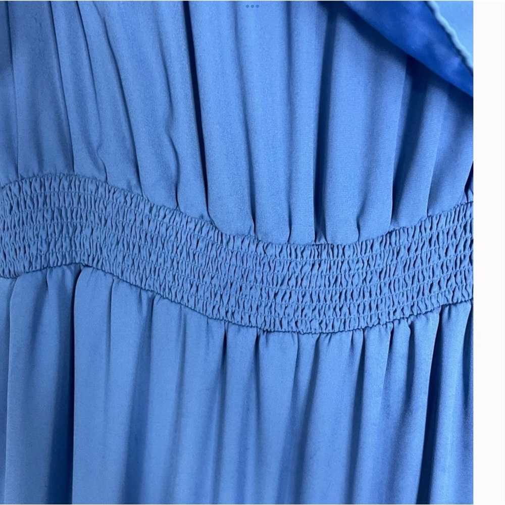 1. State Strapless Blue Dress - Picture 8 of 10